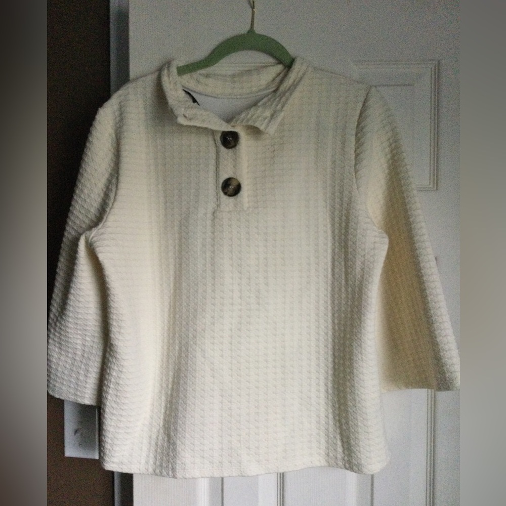 NWT W5 Cream Shirt XL